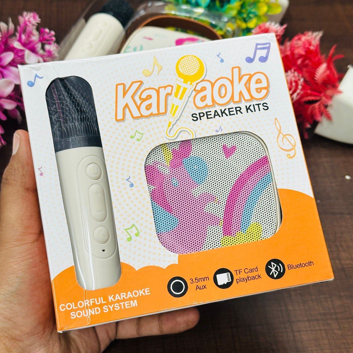 Karaoke with Wireless Mic & Speaker