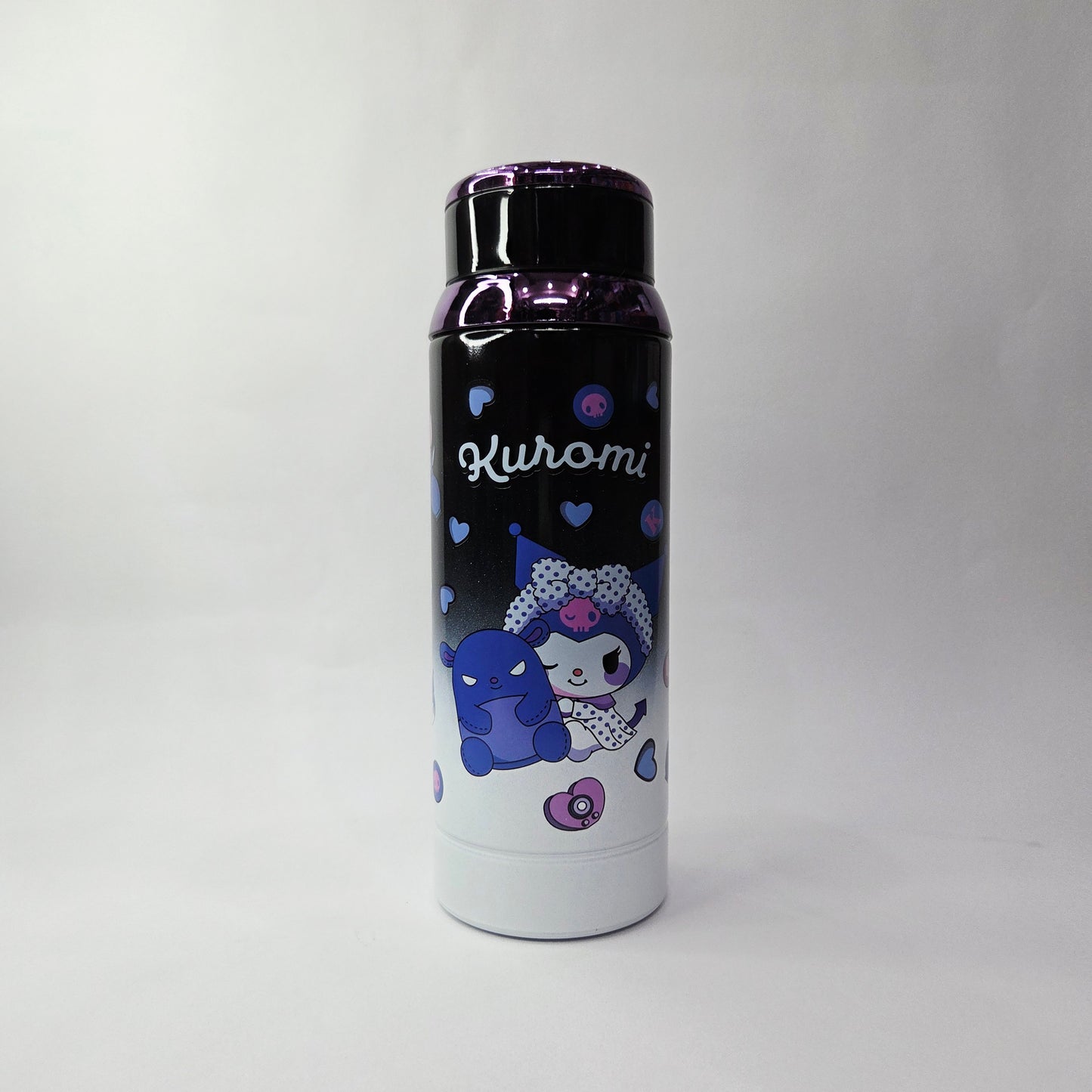 Kuromi Kids Stainless Steel Insulated Bottle – 800ml | Cute Leak-Proof Flask for School & Travel