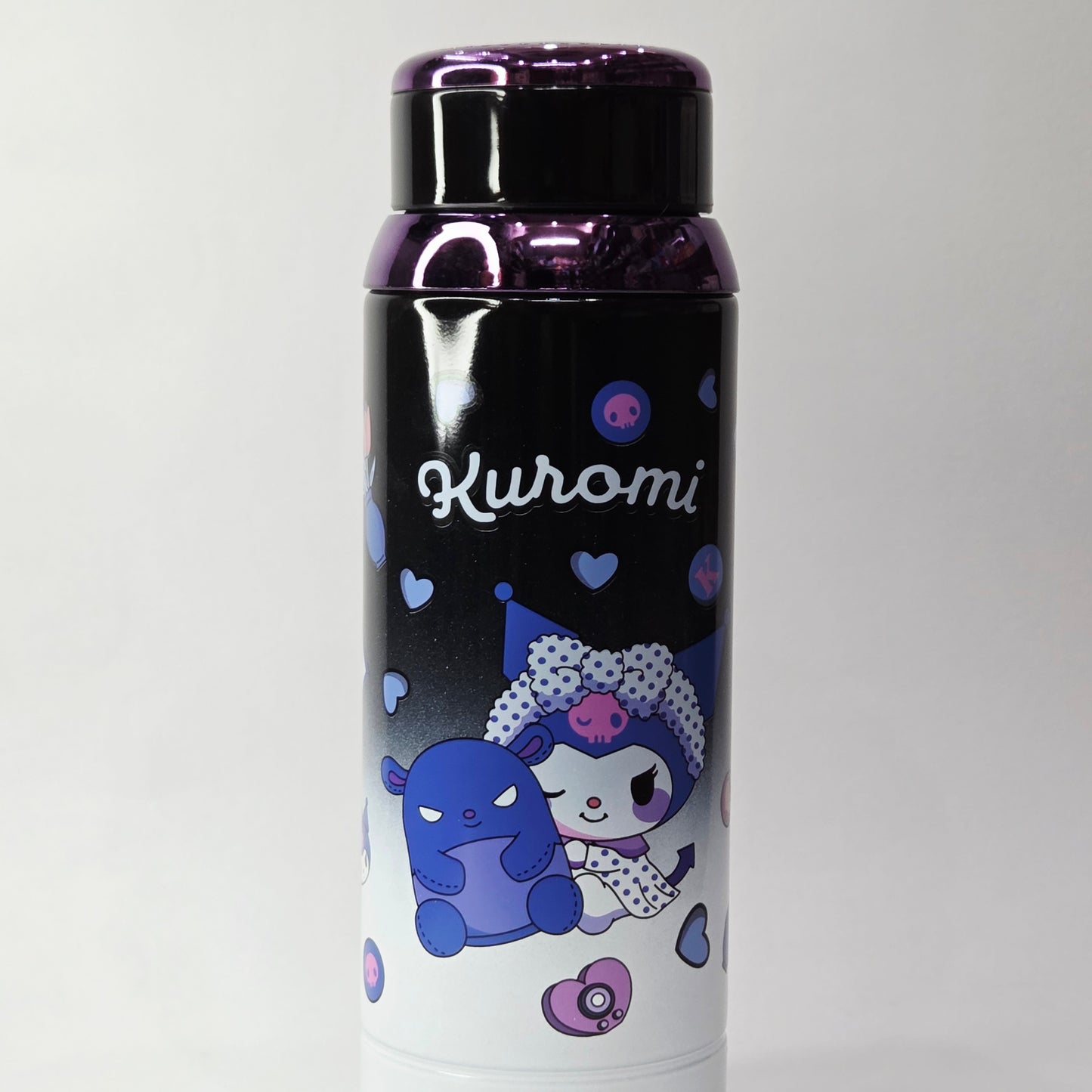 Kuromi Kids Stainless Steel Insulated Bottle – 800ml | Cute Leak-Proof Flask for School & Travel