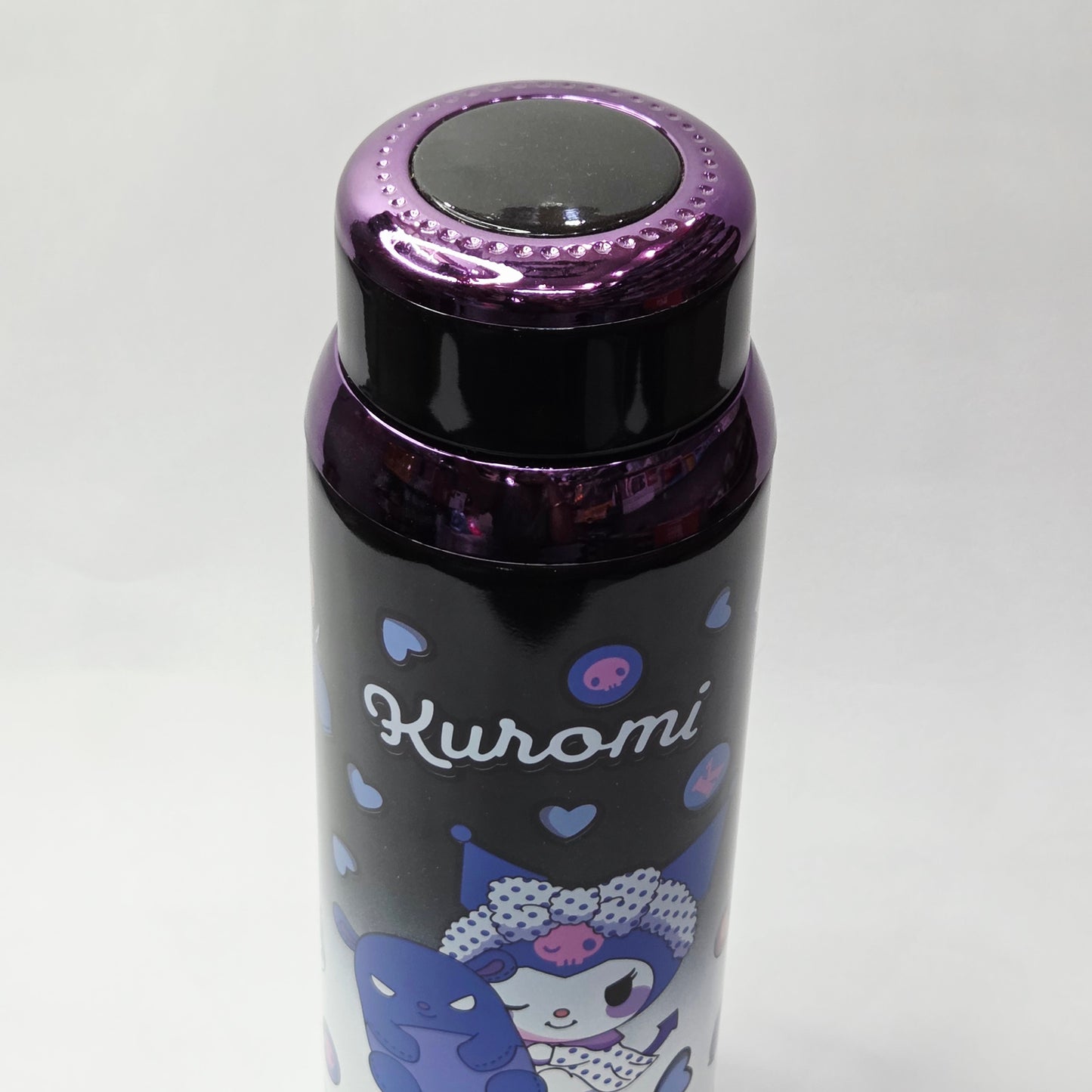 Kuromi Kids Stainless Steel Insulated Bottle – 800ml | Cute Leak-Proof Flask for School & Travel