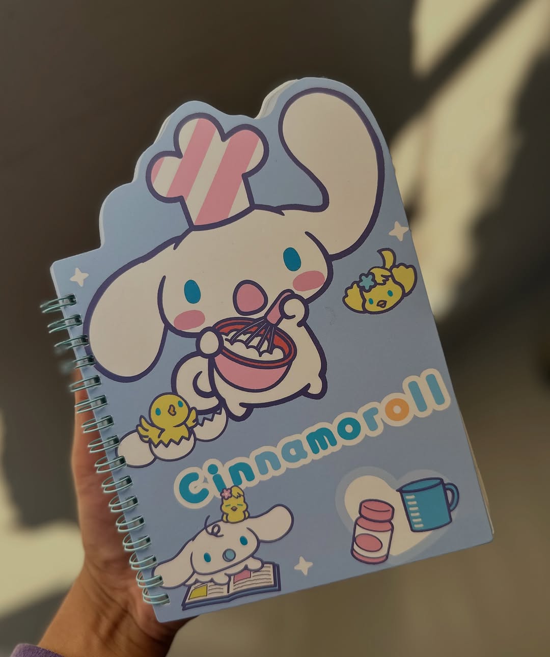 Cartoon Shaped Spiral Diary