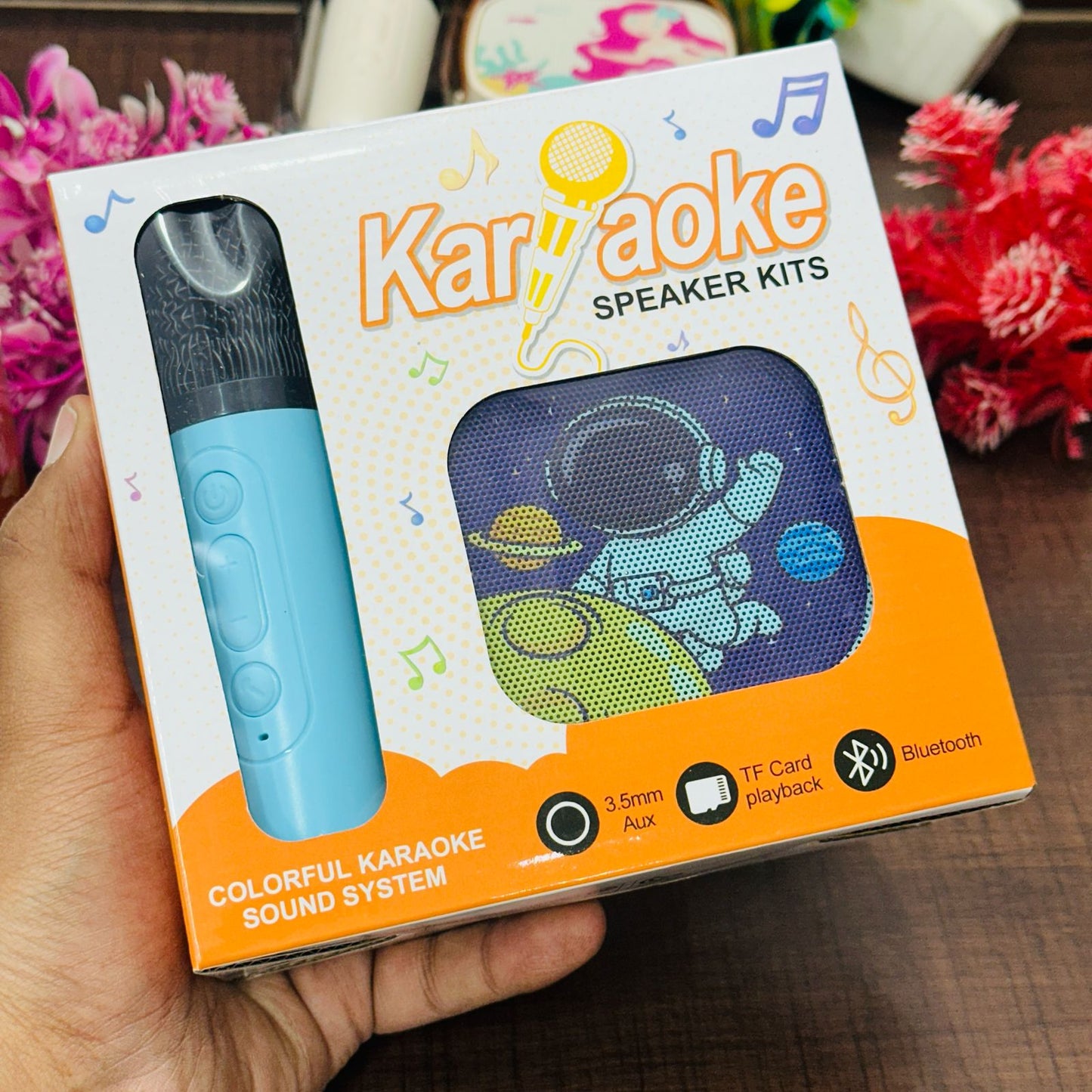 Karaoke with Wireless Mic & Speaker