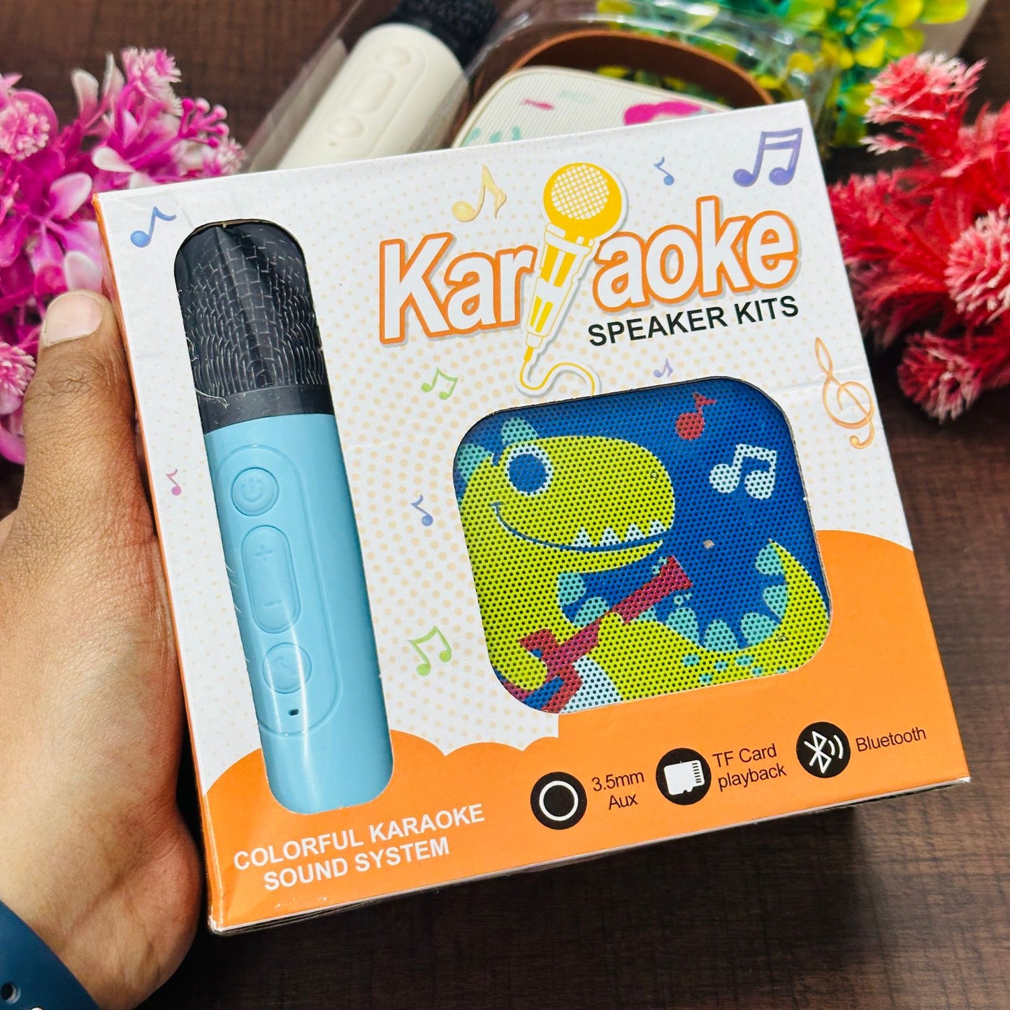 Karaoke with Wireless Mic & Speaker