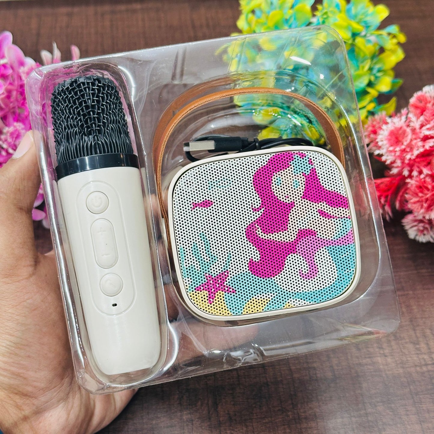 Karaoke with Wireless Mic & Speaker