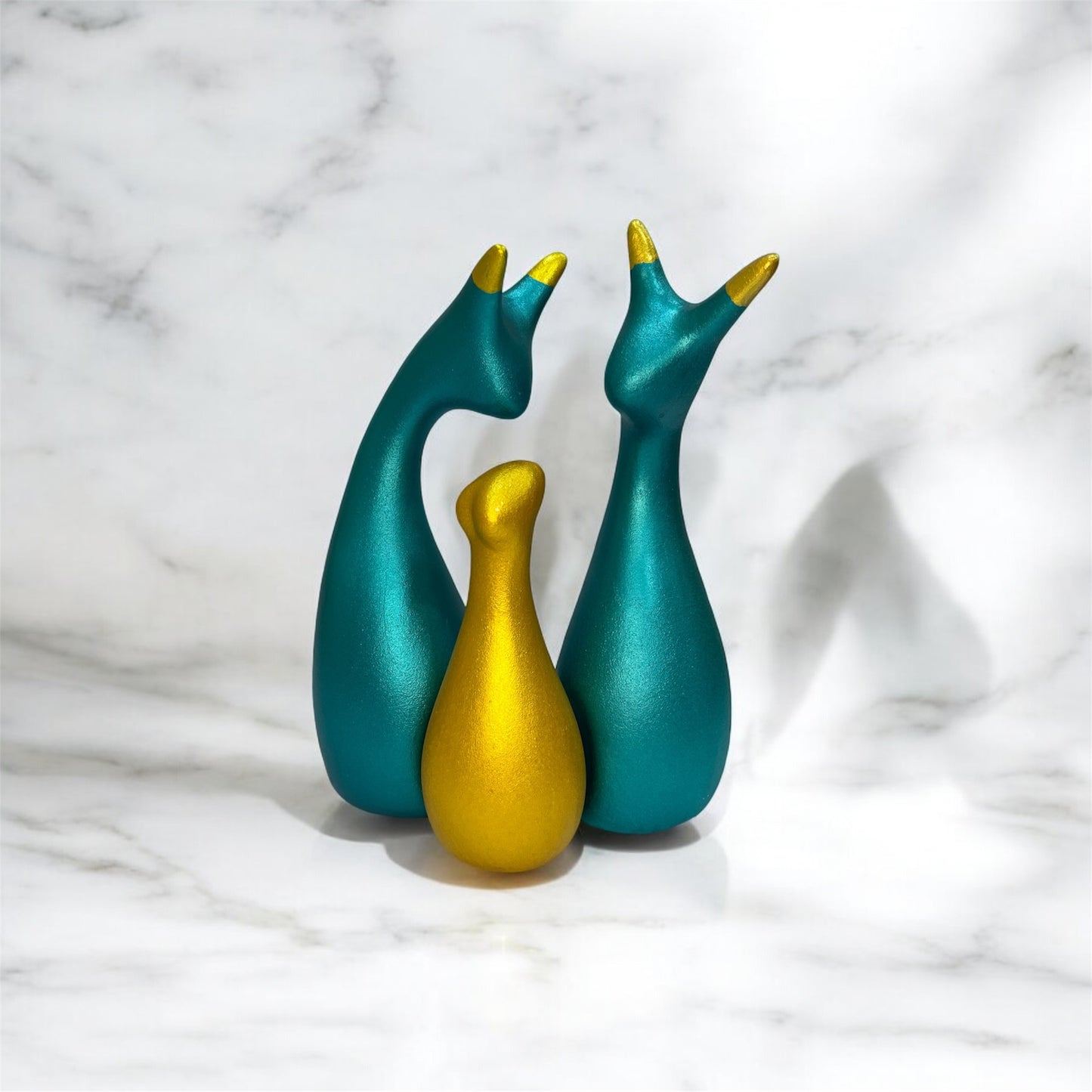 Deer Family Showpieces For Home Living Room TV Unit Centre Table Gifting