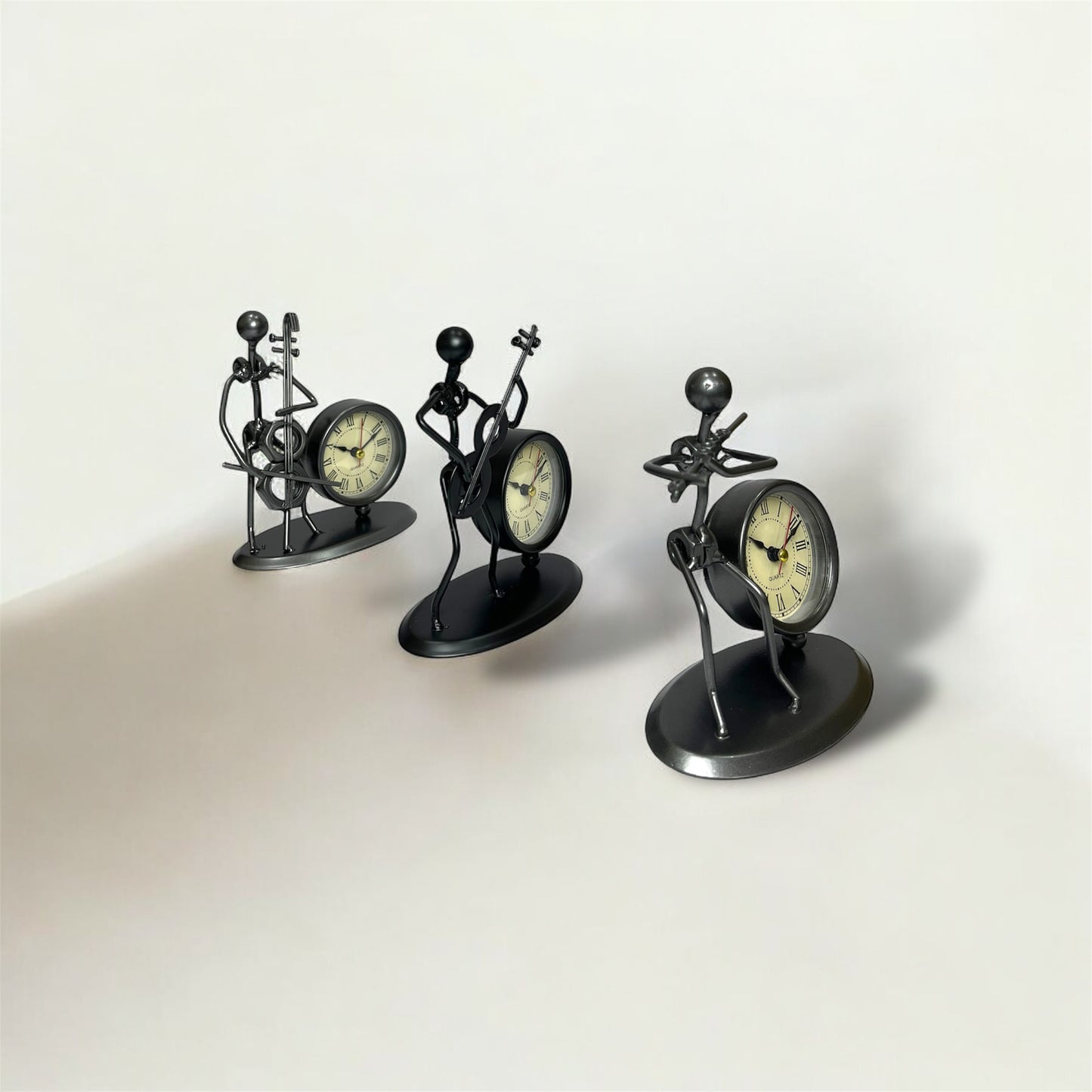 Musician Table Clock For Desk Office Home Decor Gifting