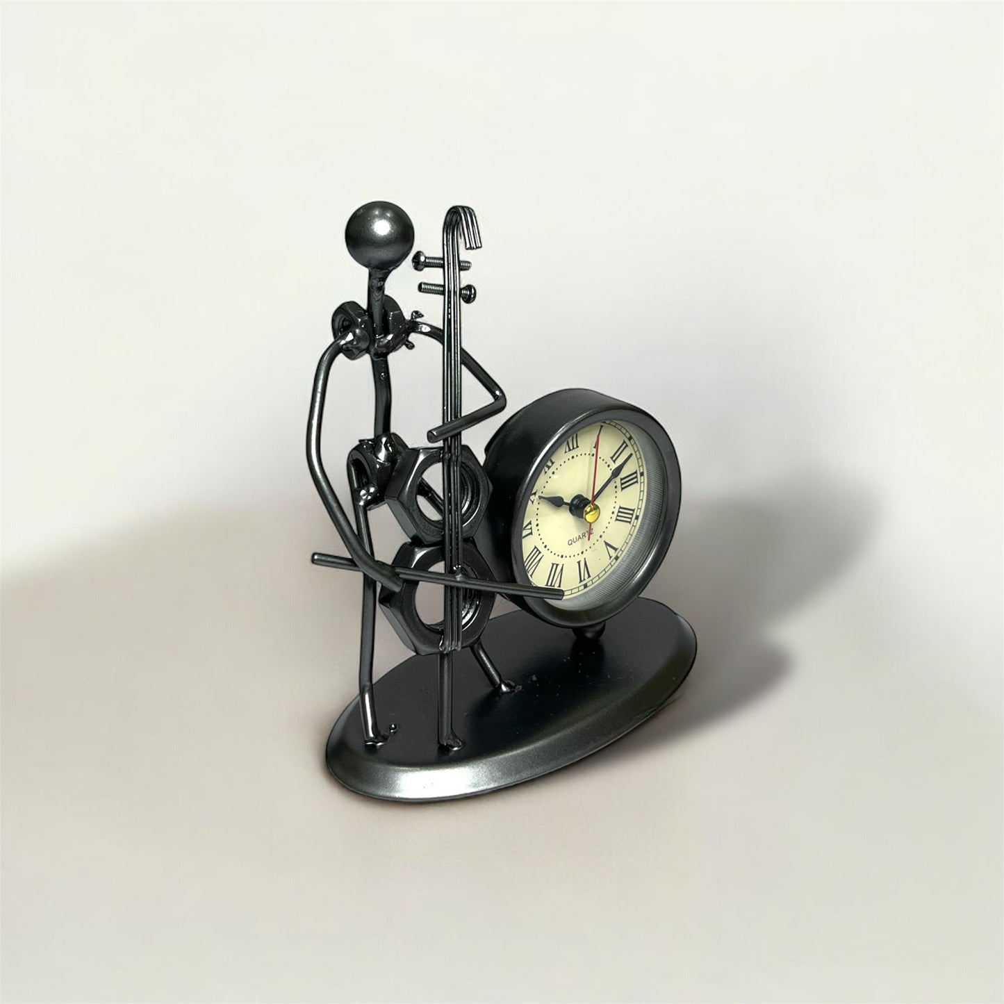 Musician Table Clock For Desk Office Home Decor Gifting
