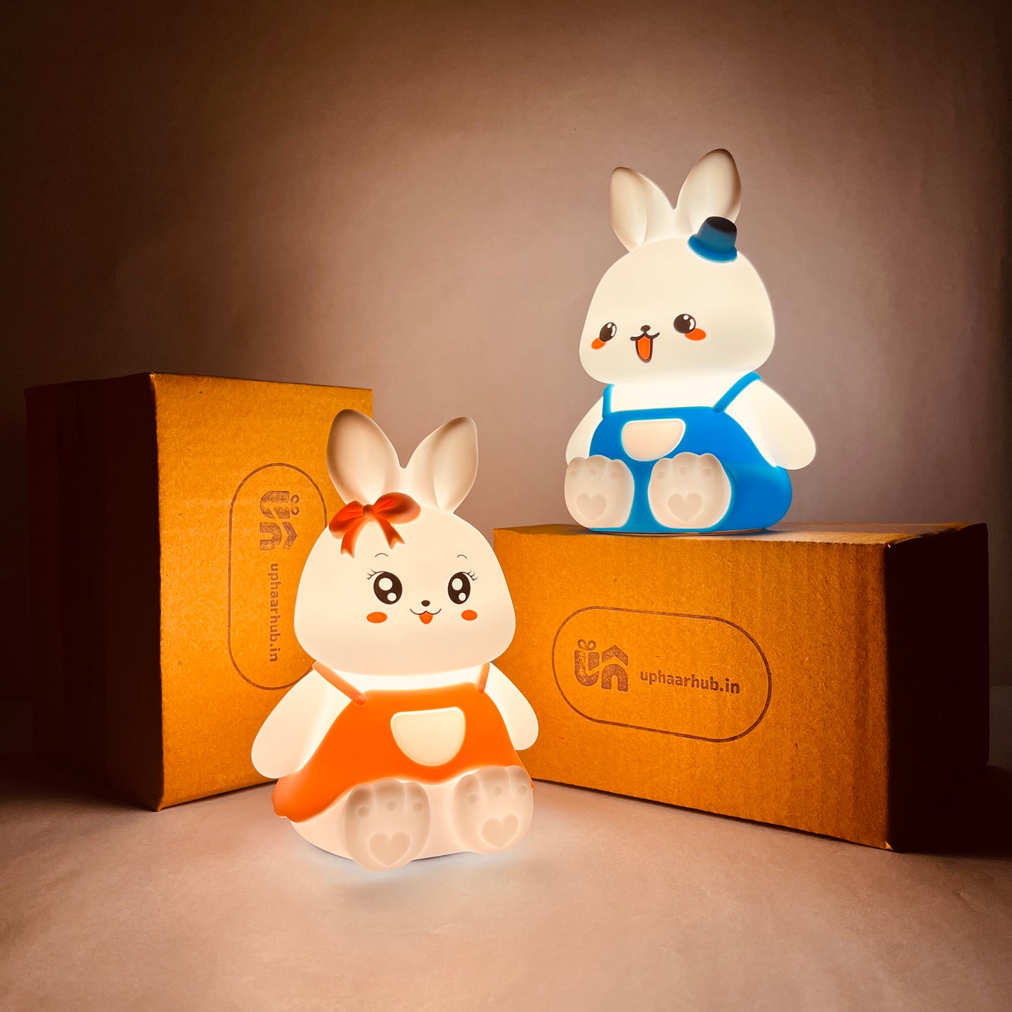 Kitty Night Lamp - Touch Sensitive, Color Changing, Rechargable