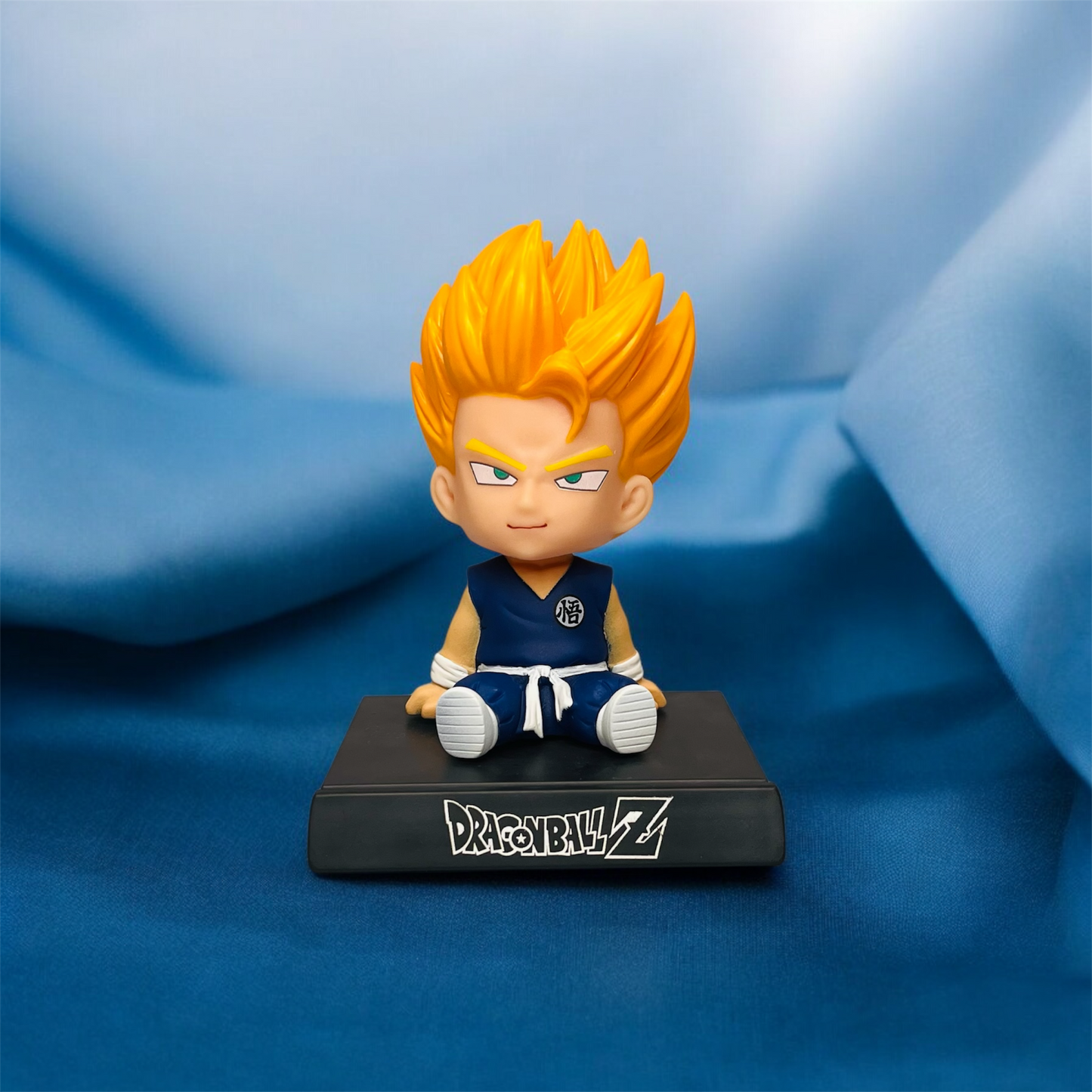 Dragon BallZ Bobblehead Action Figurine with Mobile Holder for Car Dashboard, Office Desk & Study Table