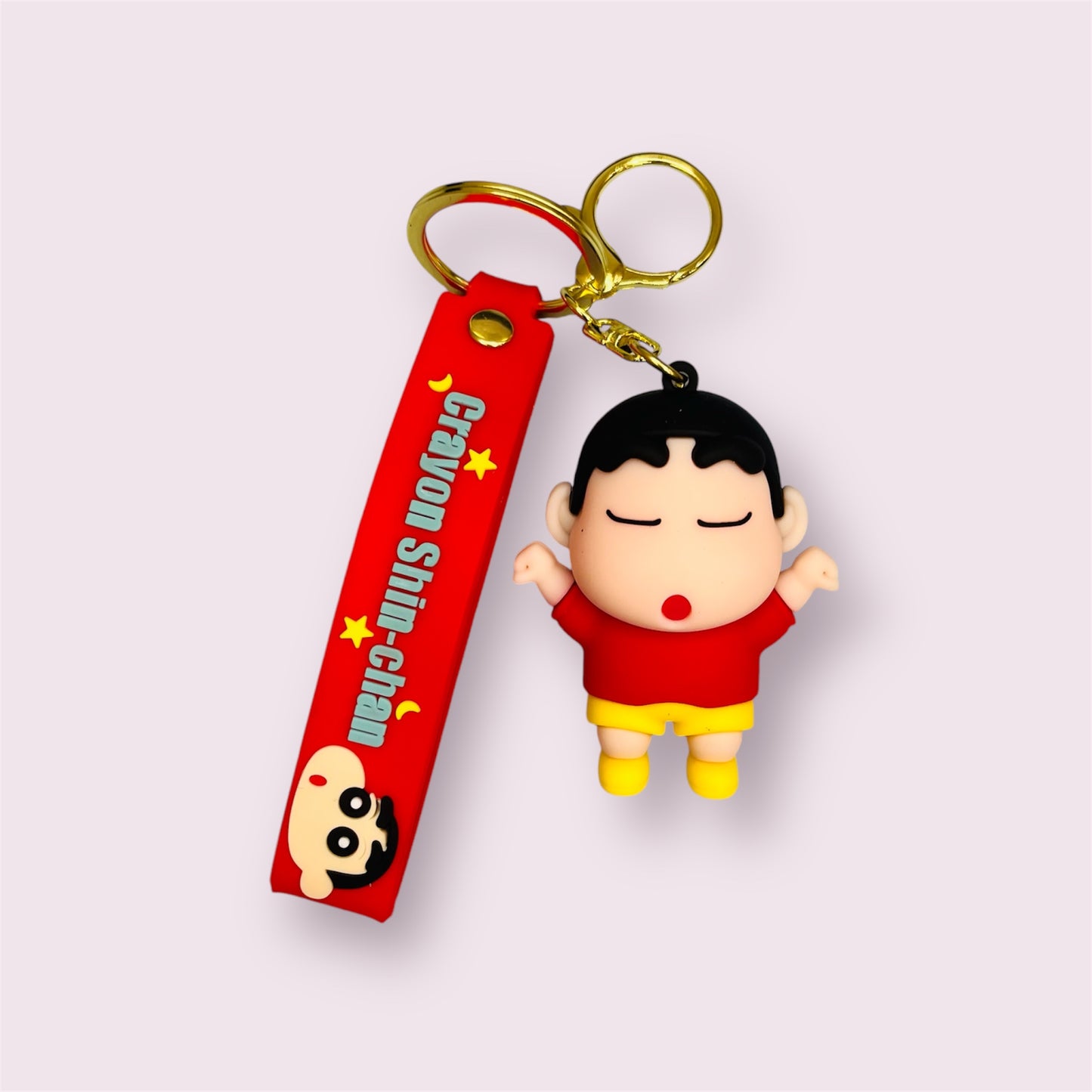 Premium 3D Figurine Keychains with Bagcharm and Strap