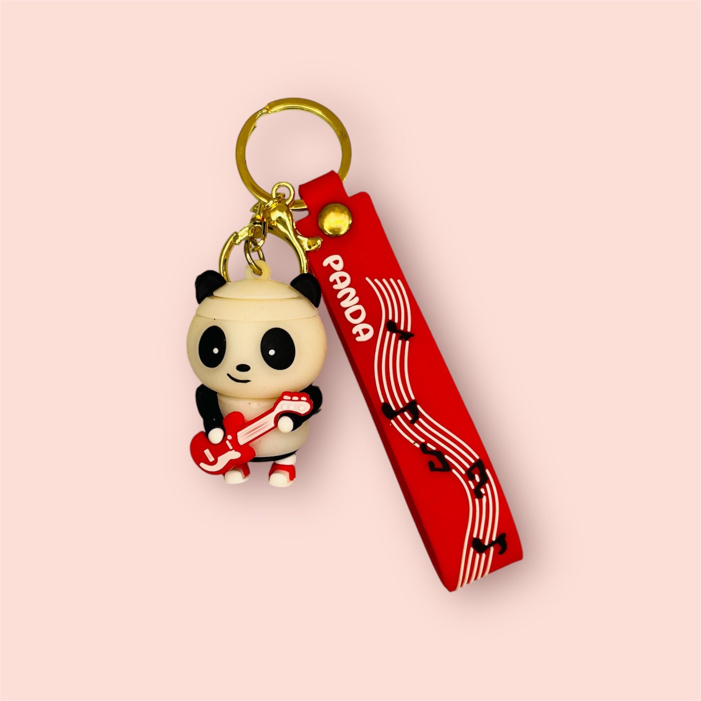 Premium 3D Figurine Keychains with Bagcharm and Strap