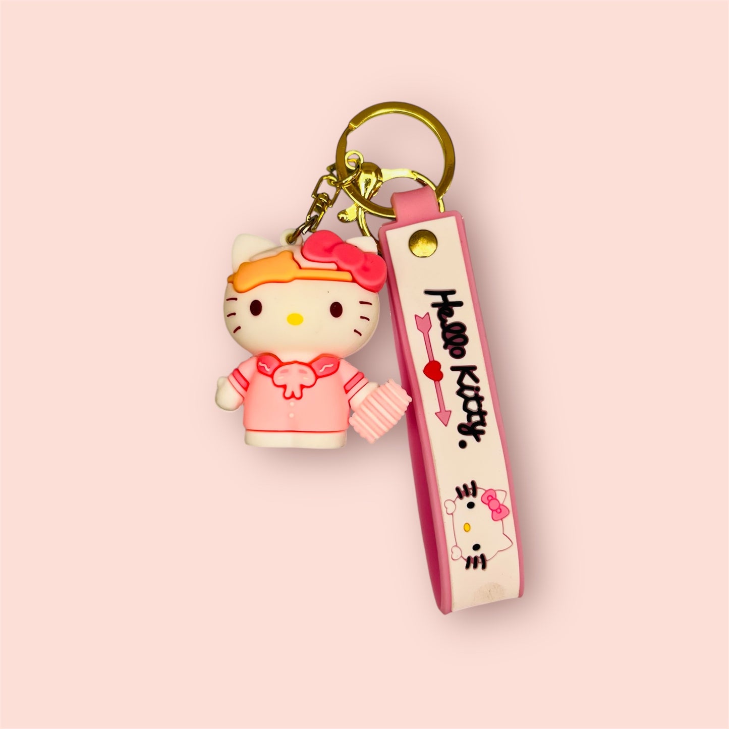 Premium 3D Figurine Keychains with Bagcharm and Strap