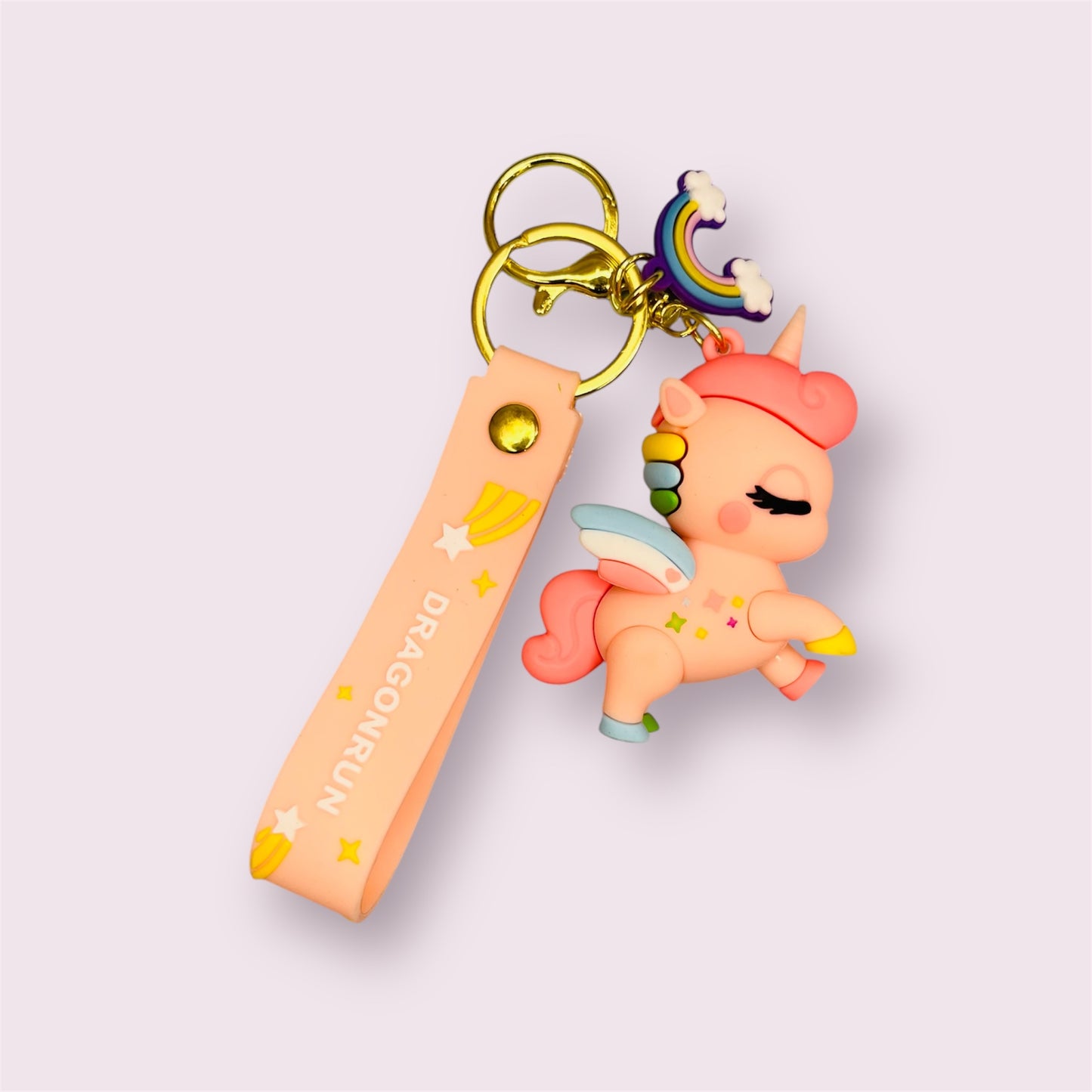 Premium 3D Figurine Keychains with Bagcharm and Strap