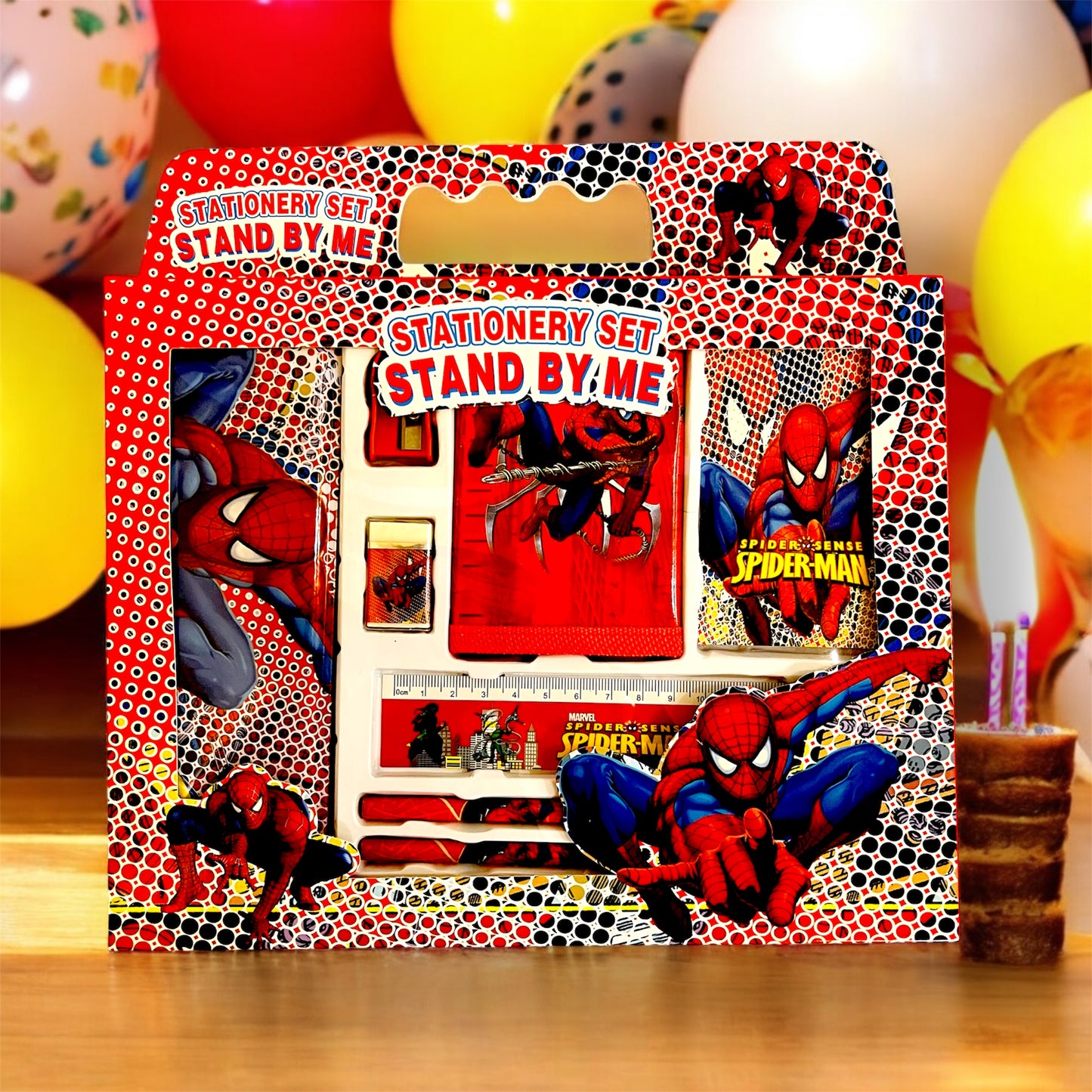 Kawaii Stationary Gift Set for Return Gifting - 7 in 1 Gift Set For Kids