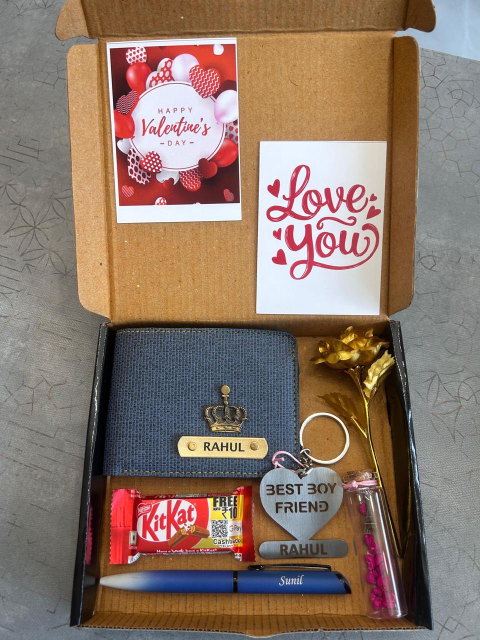 Love Essential Valentine Hamper for Him - 8 in 1