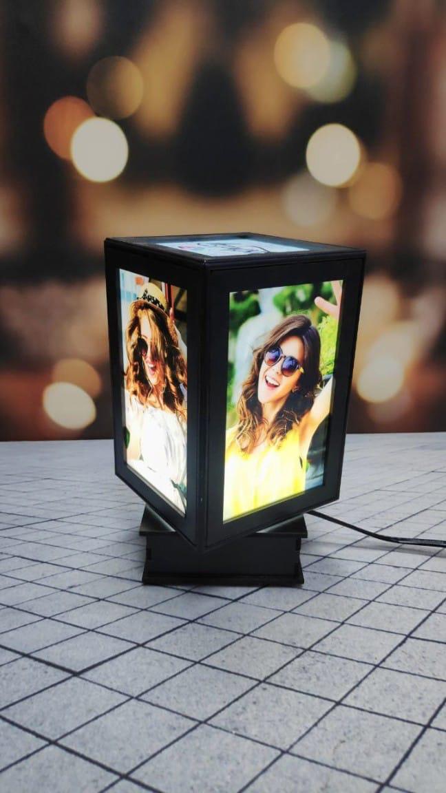 GlowHeart Revolving Lamp - Gift For Him/Her