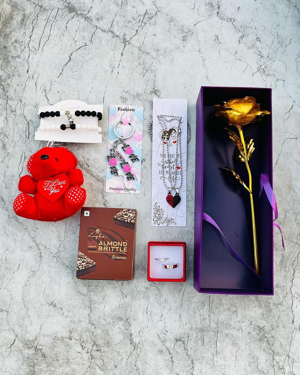 Golden LoveSet Hamper for Him/Her