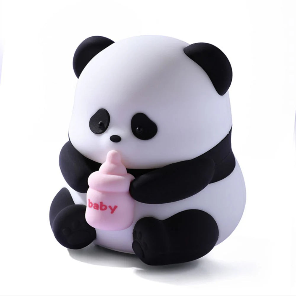 UphaarHub™ Pookie Panda Night Lamp - Pinch Sensitive, Color Changing, Rechargeable