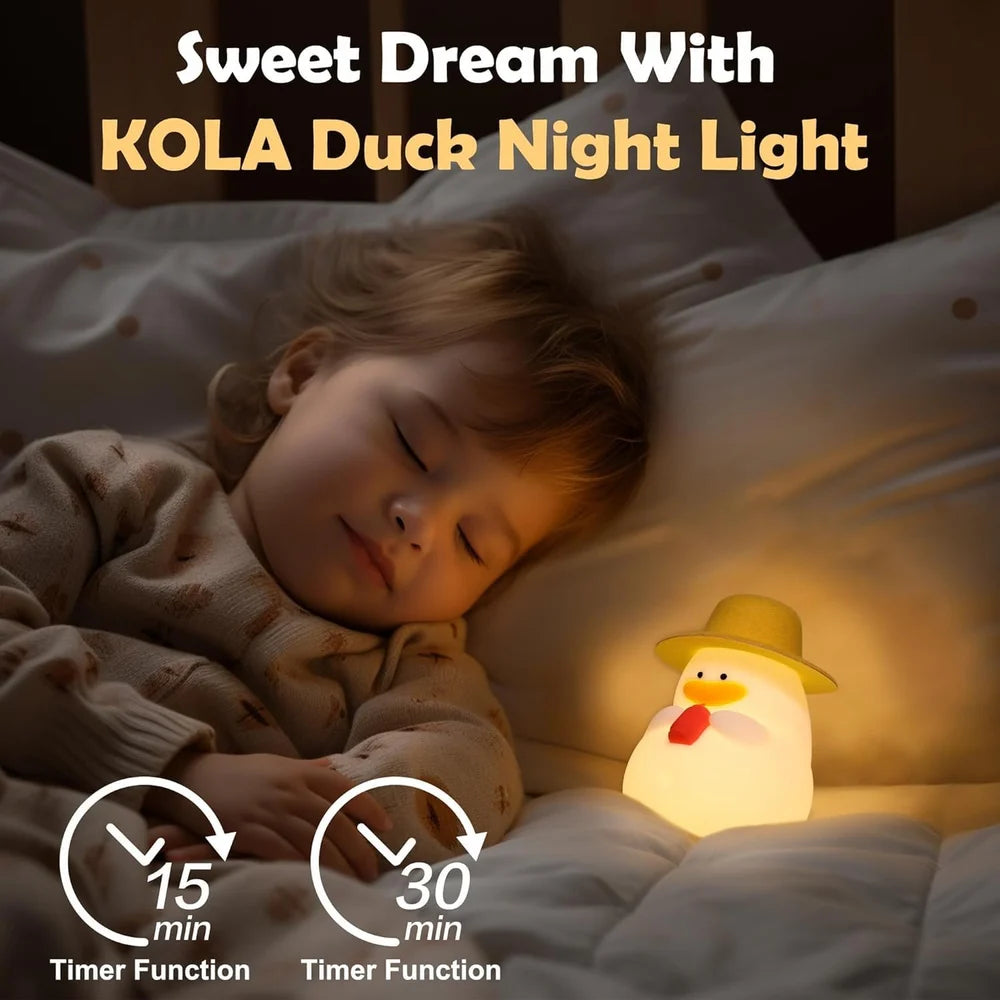 UphaarHub™ Chill Quack Lamp - Pinch Sensitive, Brightness Changing, Rechargeable