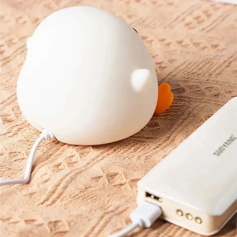 UphaarHub™ Glow Quack Lamp - Pinch Sensitive, Brightness Changing, Rechargeable