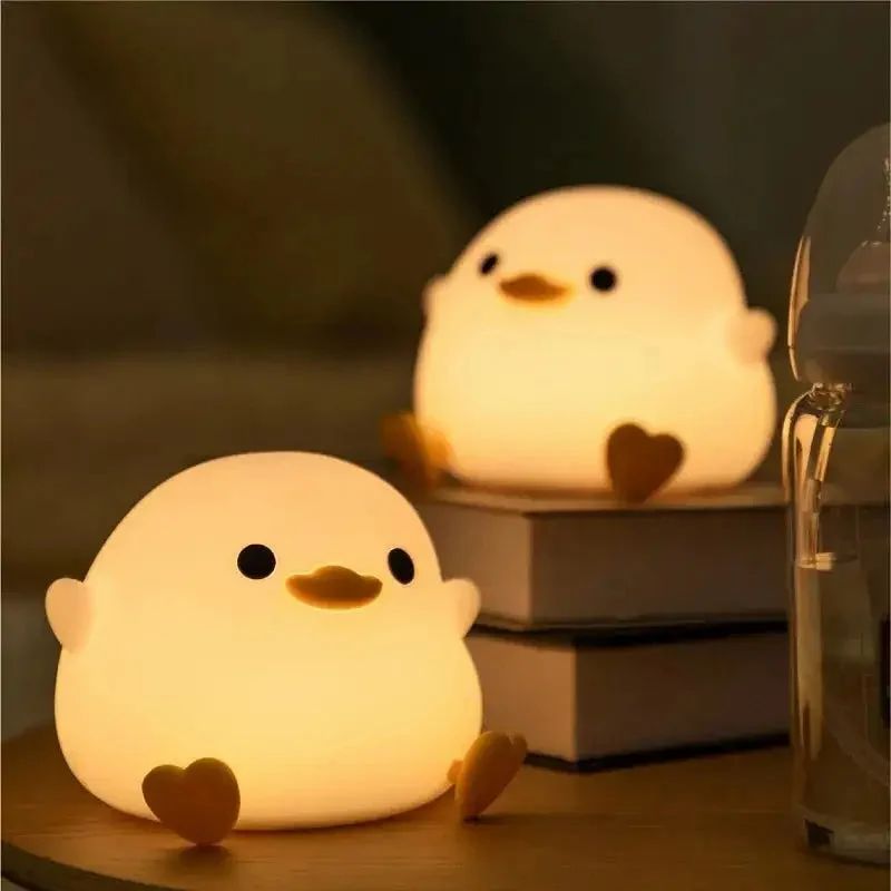 UphaarHub™ Glow Quack Lamp - Pinch Sensitive, Brightness Changing, Rechargeable