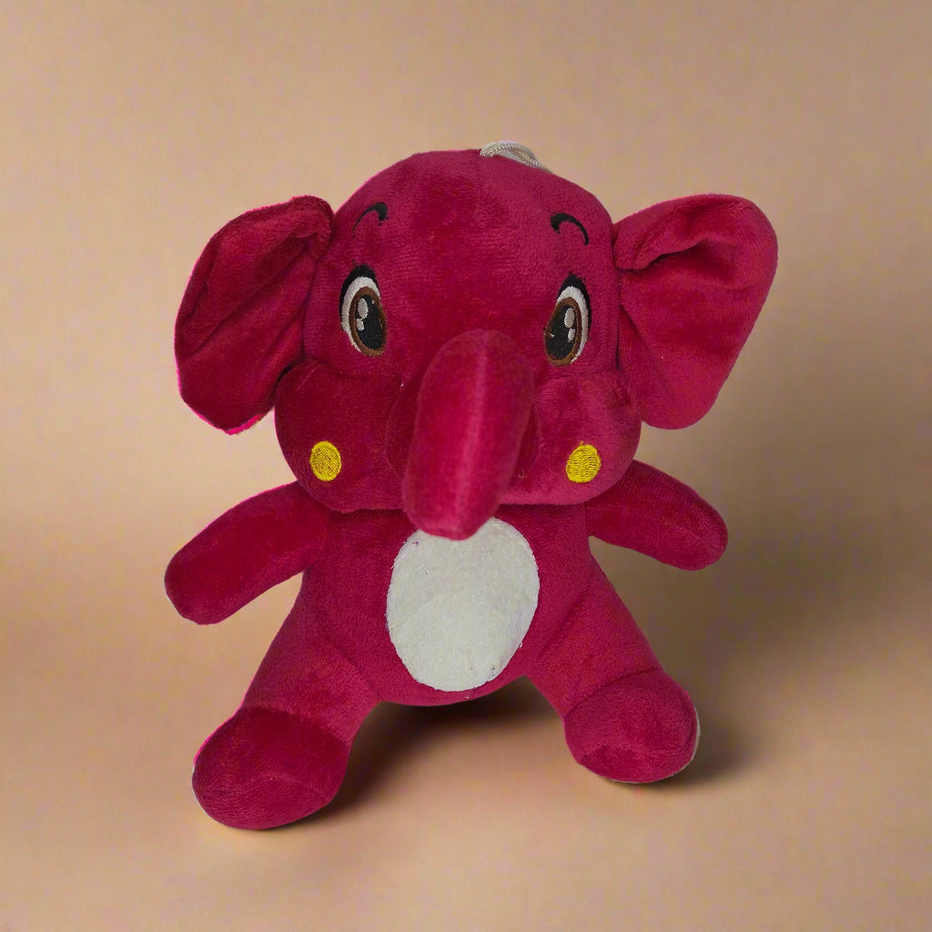 Premium Pink Elephant Plush Toy – Ultra Soft Stuffed Animal for Kids & Gifting | Jumbo Cute Elephant Soft Toy by UphaarHub