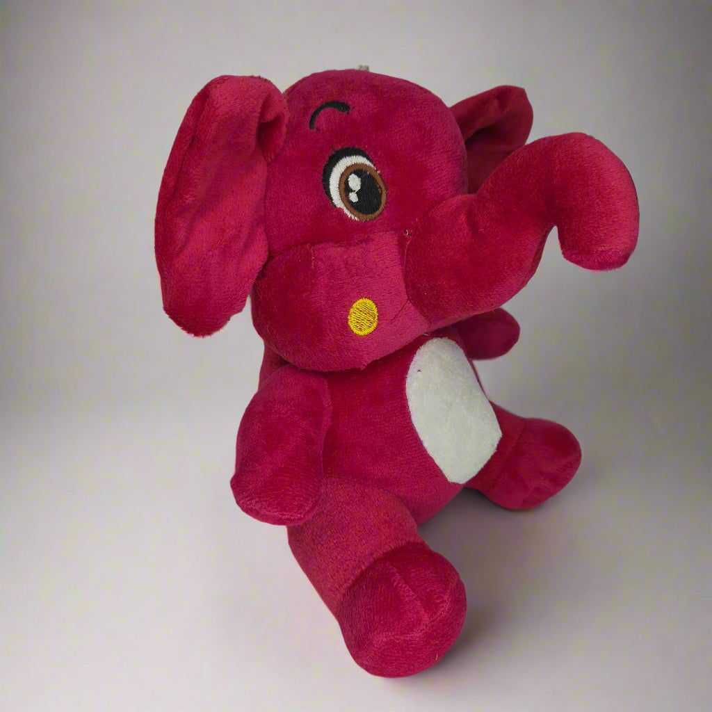 Premium Pink Elephant Plush Toy – Ultra Soft Stuffed Animal for Kids & Gifting | Jumbo Cute Elephant Soft Toy by UphaarHub
