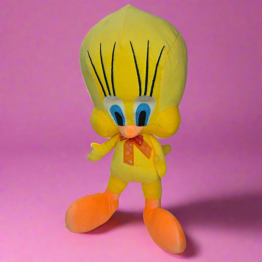 Tweety Bird Plush Toy – Premium Looney Tunes Soft Stuffed Animal (Yellow) | Cute Kids Gift & Collector Plush by UphaarHub