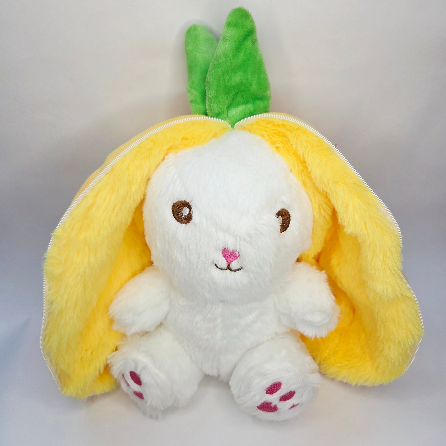 Cute Reversible Strawberry Bunny Soft Toy – Plushy, Soft Stuffed Animal for Kids, Babies, Girls & Boys