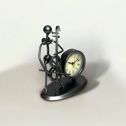 Musician Table Clock For Desk Office Home Decor Gifting