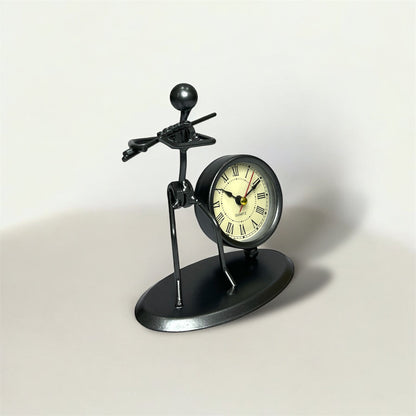 Musician Table Clock For Desk Office Home Decor Gifting