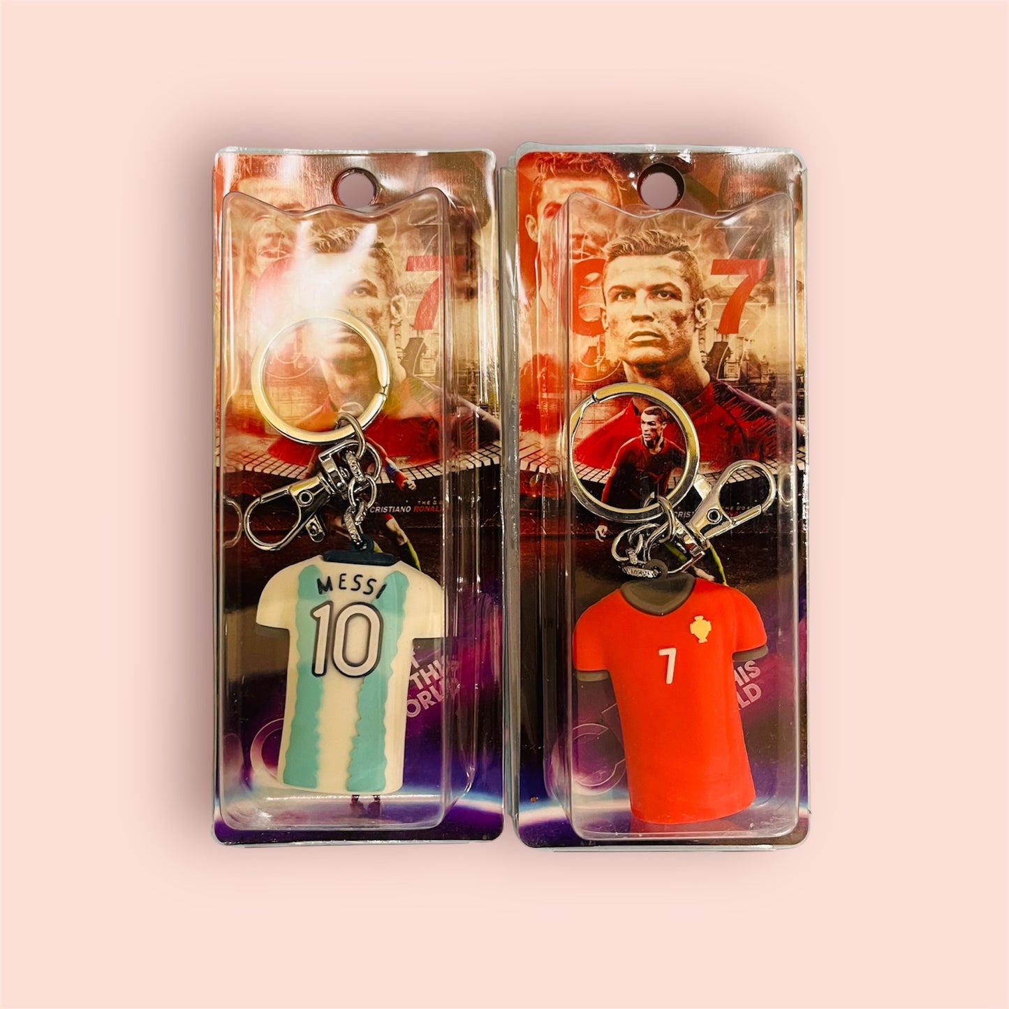 Premium 3D Figurine Keychains with Bagcharm and Strap