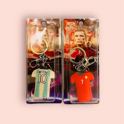Premium 3D Figurine Keychains with Bagcharm and Strap