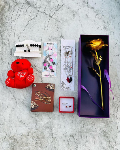 Golden LoveSet Hamper for Him/Her