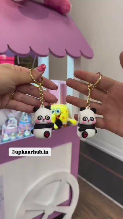 Hugging Couple Magnetic 3D Keychain