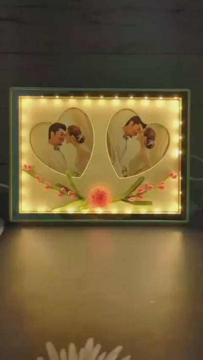 Glowing LoveFrame Gift For Him/Her