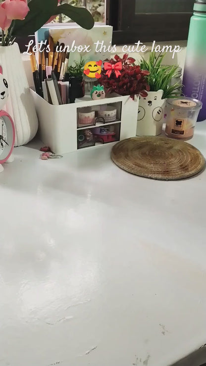 UphaarHub™ Kawaii Bunny Night Lamp - Touch Sensitive, Color Changing, Rechargable