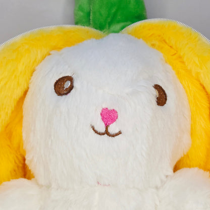 Cute Reversible Strawberry Bunny Soft Toy – Plushy, Soft Stuffed Animal for Kids, Babies, Girls & Boys