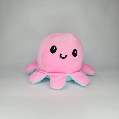 Cute Reversible Octopus Soft Toy - Plushy, Soft Stuffed Animal for Kids, Babies, Girls & Boys