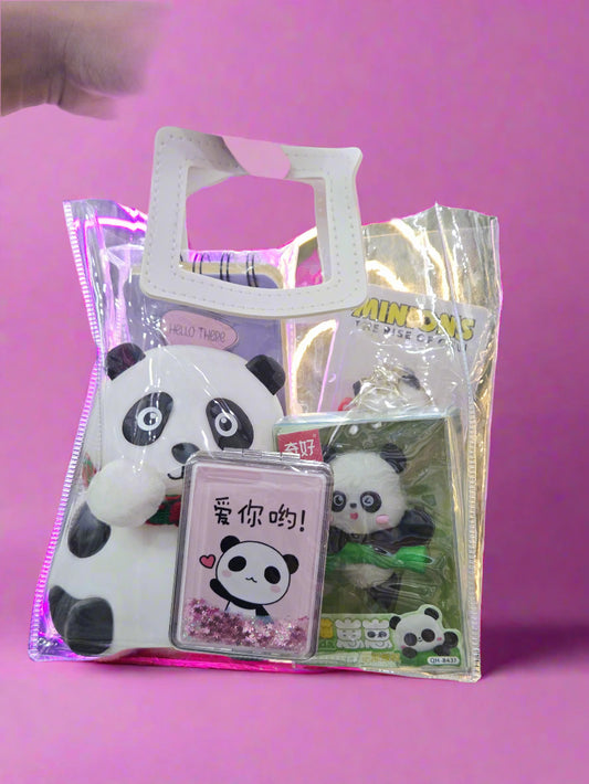 Panda Theme 1.0 Hamper – Premium Panda-Themed Gifts for Girls & Women | Night Lamp, Accessories & More